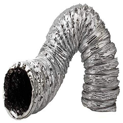 Ideal-Air  Ducting, 12", Silver/Black