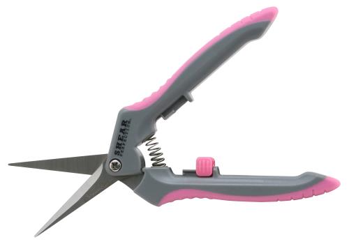 Shear Perfection Pink Platinum Stainless Trimming Shear - 2 in Straight Blades (12/Cs)