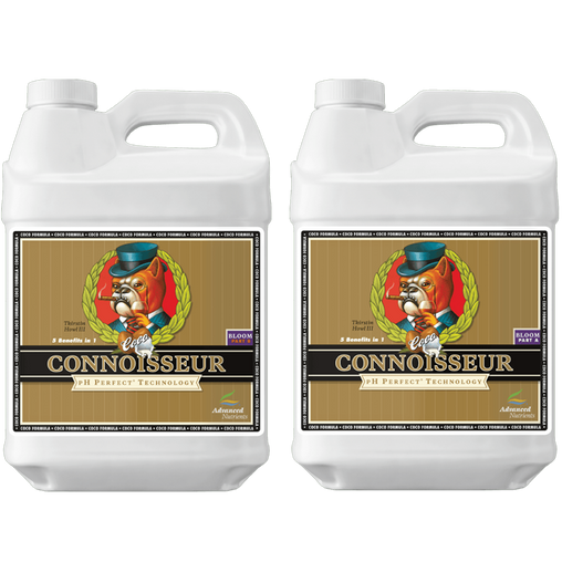 Advanced Nutrients pH Perfect Connoisseur Coco Bloom Part A, pH Perfect Connoisseur Coco Bloom Part B Bundle - HydroWorlds