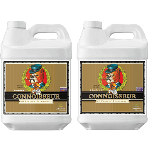 Advanced Nutrients pH Perfect Connoisseur Coco Bloom Part A, pH Perfect Connoisseur Coco Bloom Part B Bundle-10L - HydroWorlds