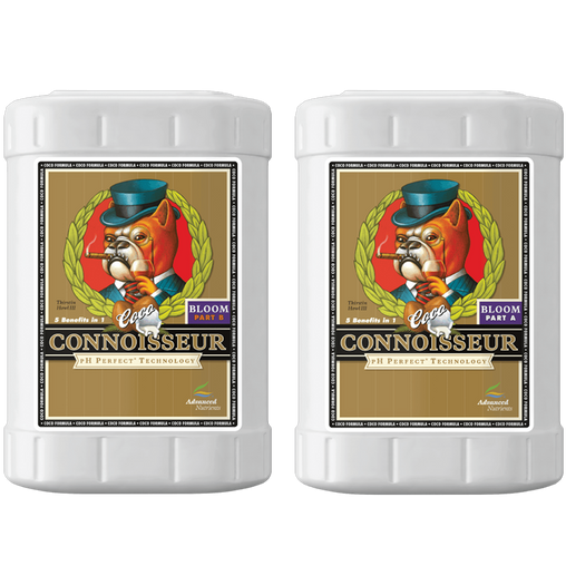 Advanced Nutrients pH Perfect Connoisseur Coco Bloom Part A, pH Perfect Connoisseur Coco Bloom Part B Bundle - HydroWorlds