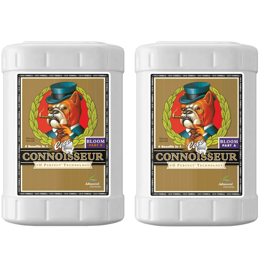 Advanced Nutrients pH Perfect Connoisseur Coco Bloom Part A, pH Perfect Connoisseur Coco Bloom Part B Bundle-23L - HydroWorlds