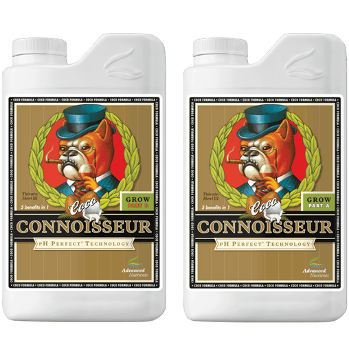 Advanced Nutrients pH Perfect Connoisseur Coco Bundle Coco Grow Part A, pH Perfect Connoisseur Coco Grow Part B-1L - HydroWorlds