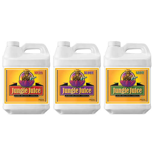 Advanced Nutrients Jungle Juice Bloom, Grow, Micro Bundle - HydroWorlds