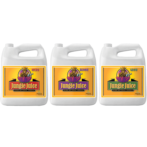 Advanced Nutrients Jungle Juice Bloom, Grow, Micro Bundle-4L - HydroWorlds