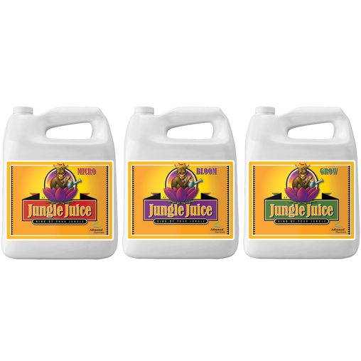 Advanced Nutrients Jungle Juice Bloom, Grow, Micro Bundle - HydroWorlds