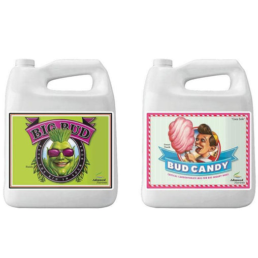 Advanced Nutrients Big Bud and Bud Candy Bundle Set Fertilizers Hydroponics - HydroWorlds