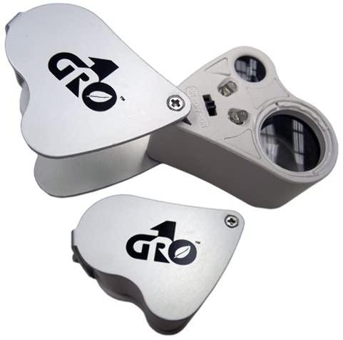 Grow1 Hydroponic Illuminated Double Loupe Microscope 30x & 60x Zoom - HydroWorlds