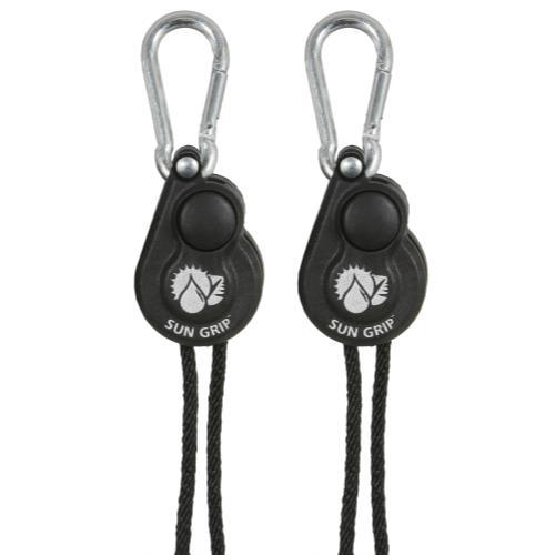 Sun Grip Push Button Light Hanger 1/8 in - 1/Pair (12/Cs) - HydroWorlds