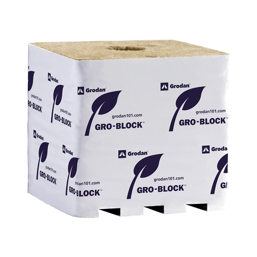 Grodan HUGO 6x6x6 Hydroponics Seed Starting Block - HydroWorlds