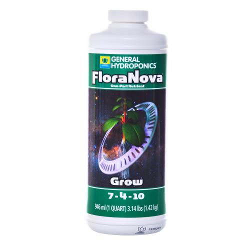 General Hydroponics GH FloraNova Grow Quart 12 Count