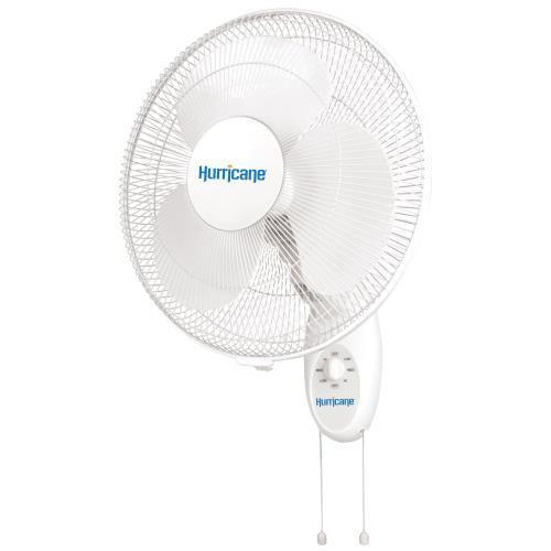 Hurricane Supreme Oscillating Wall Mount Fan 12，16，18 in - HydroWorlds