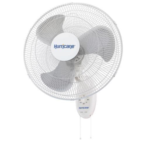 Hurricane Supreme Oscillating Wall Mount Fan 12，16，18 in - HydroWorlds