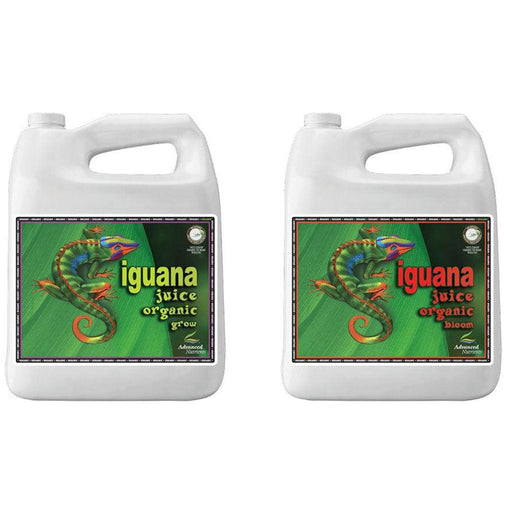 Advanced Nutrients OG Organics Iguana Juice Grow Bundle - Base Nutrients Bundle Package - HydroWorlds