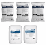 Athena Pro CINCO Set - Grow + Bloom + Core + Cleanse + Balance (25 lb Bags + 5 Gallon Jugs) - HydroWorlds