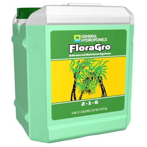 GH General Hydroponics FloraGro  2 - 1 - 6 - HydroWorlds